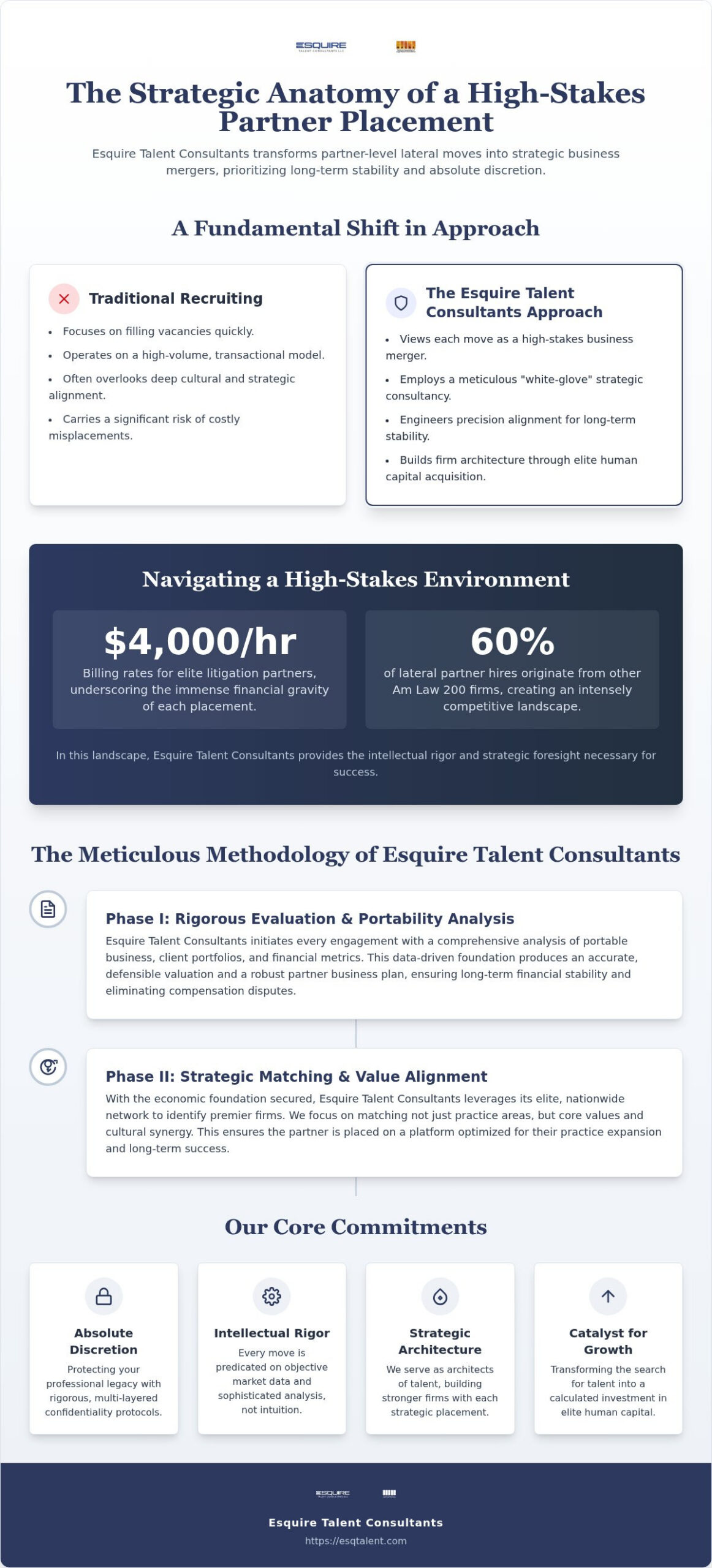 The Strategic Anatomy of High-Stakes Attorney Placement in 2026